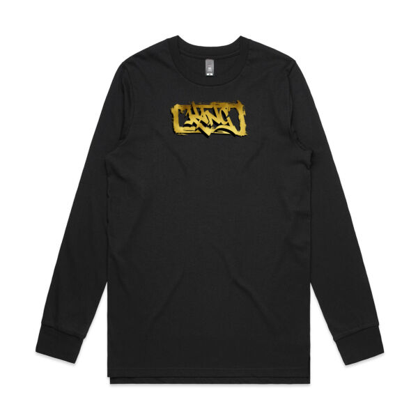 Gold Box Logo Longsleeve Tee Thumbnail